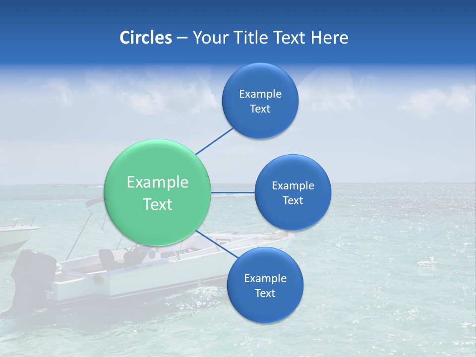 Outdoors Stingray City Heat PowerPoint Template