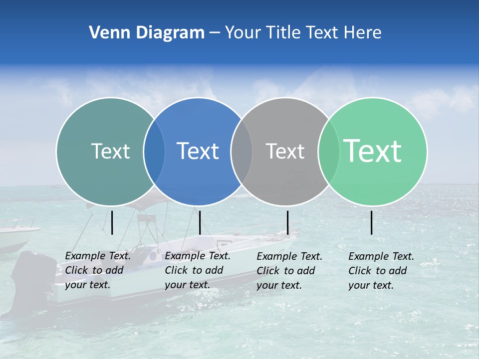 Outdoors Stingray City Heat PowerPoint Template
