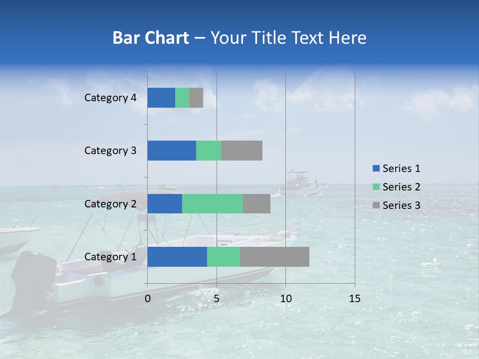 Outdoors Stingray City Heat PowerPoint Template