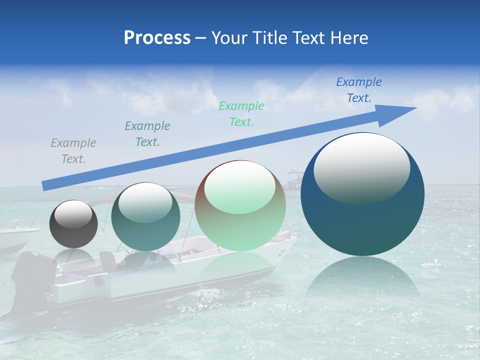 Outdoors Stingray City Heat PowerPoint Template