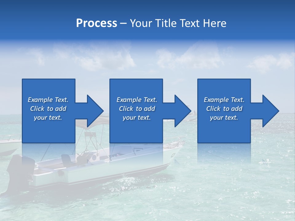 Outdoors Stingray City Heat PowerPoint Template