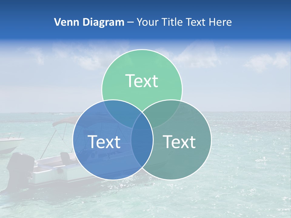 Outdoors Stingray City Heat PowerPoint Template