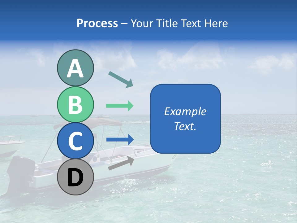 Outdoors Stingray City Heat PowerPoint Template