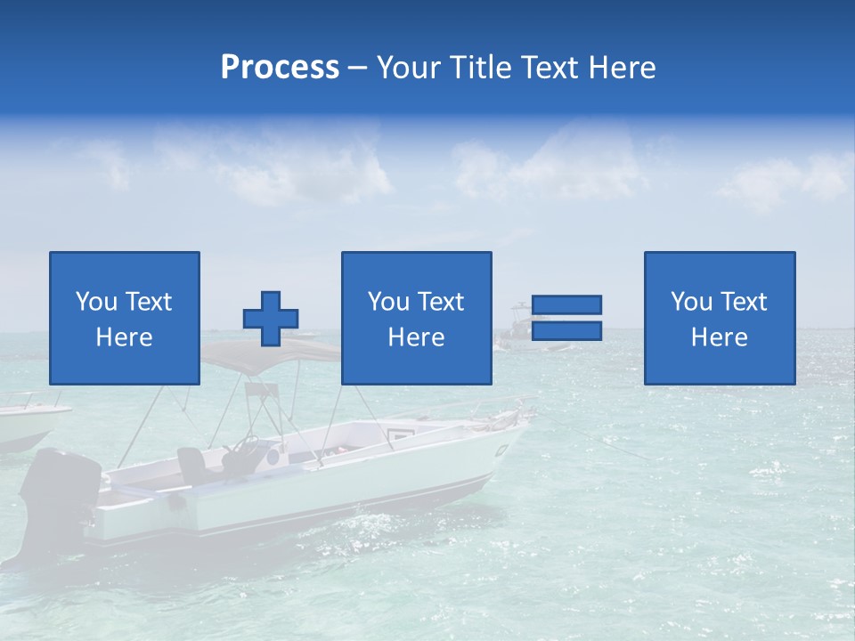 Outdoors Stingray City Heat PowerPoint Template