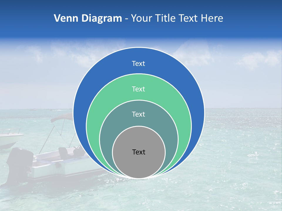 Outdoors Stingray City Heat PowerPoint Template