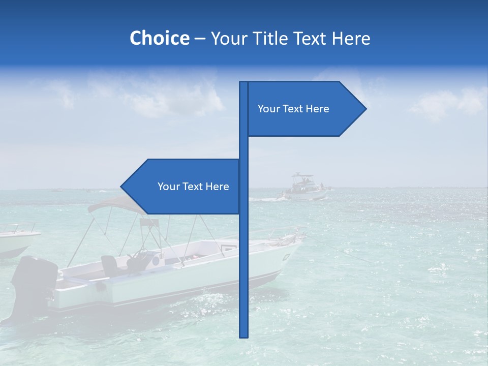 Outdoors Stingray City Heat PowerPoint Template