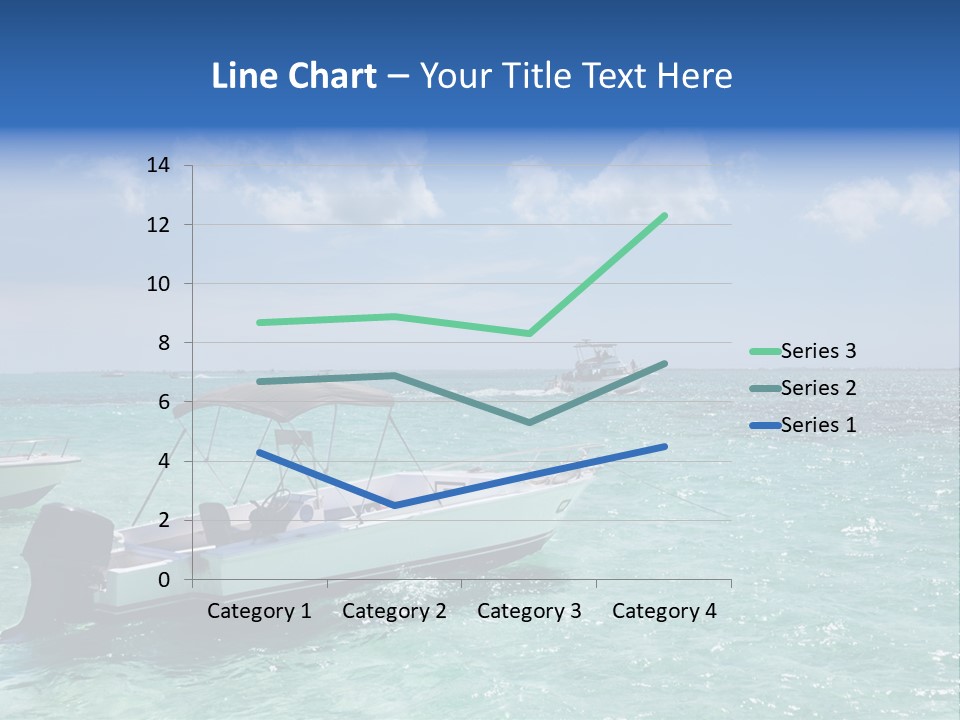 Outdoors Stingray City Heat PowerPoint Template