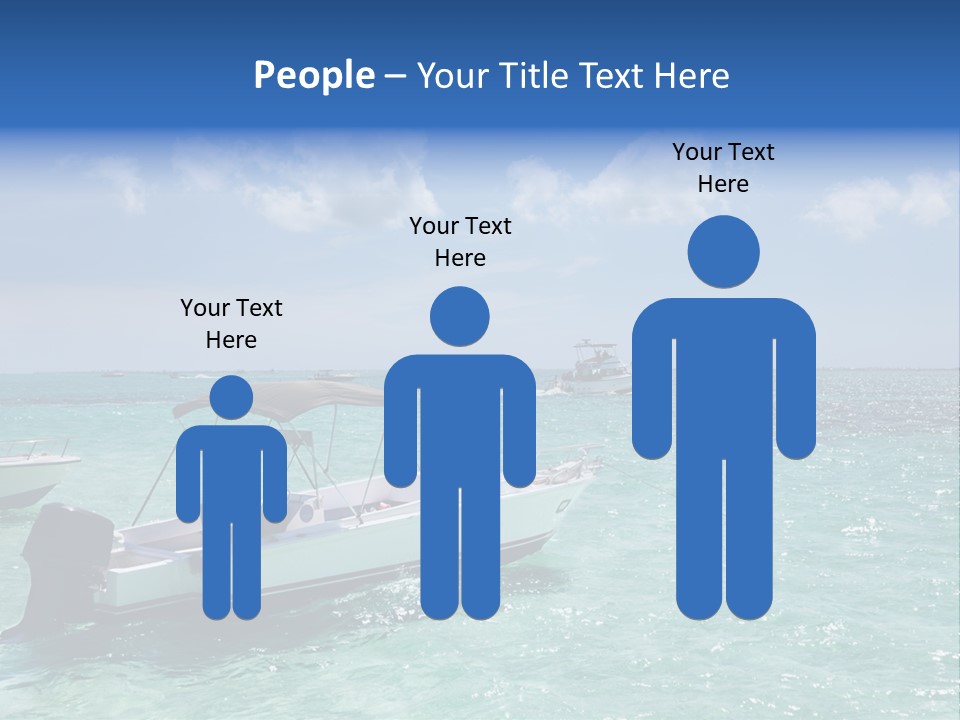 Outdoors Stingray City Heat PowerPoint Template