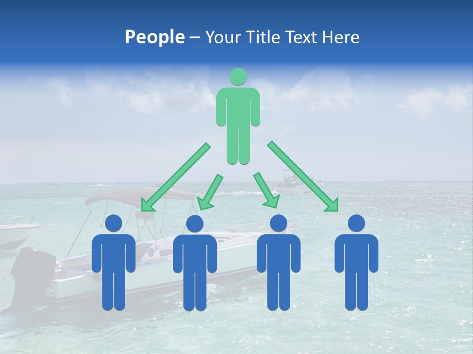 Outdoors Stingray City Heat PowerPoint Template