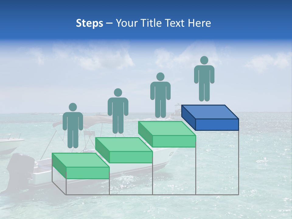 Outdoors Stingray City Heat PowerPoint Template