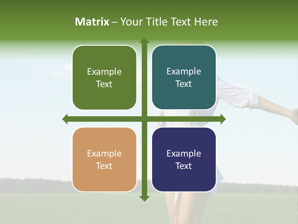 Dreaming Freshness Landscape PowerPoint Template