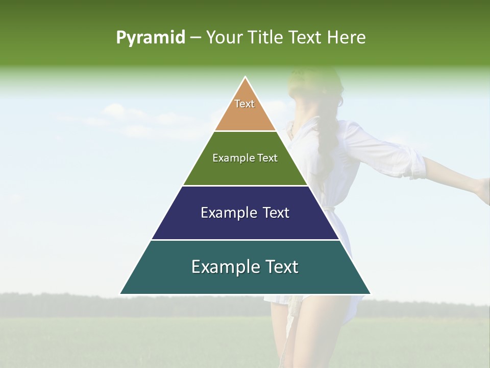 Dreaming Freshness Landscape PowerPoint Template