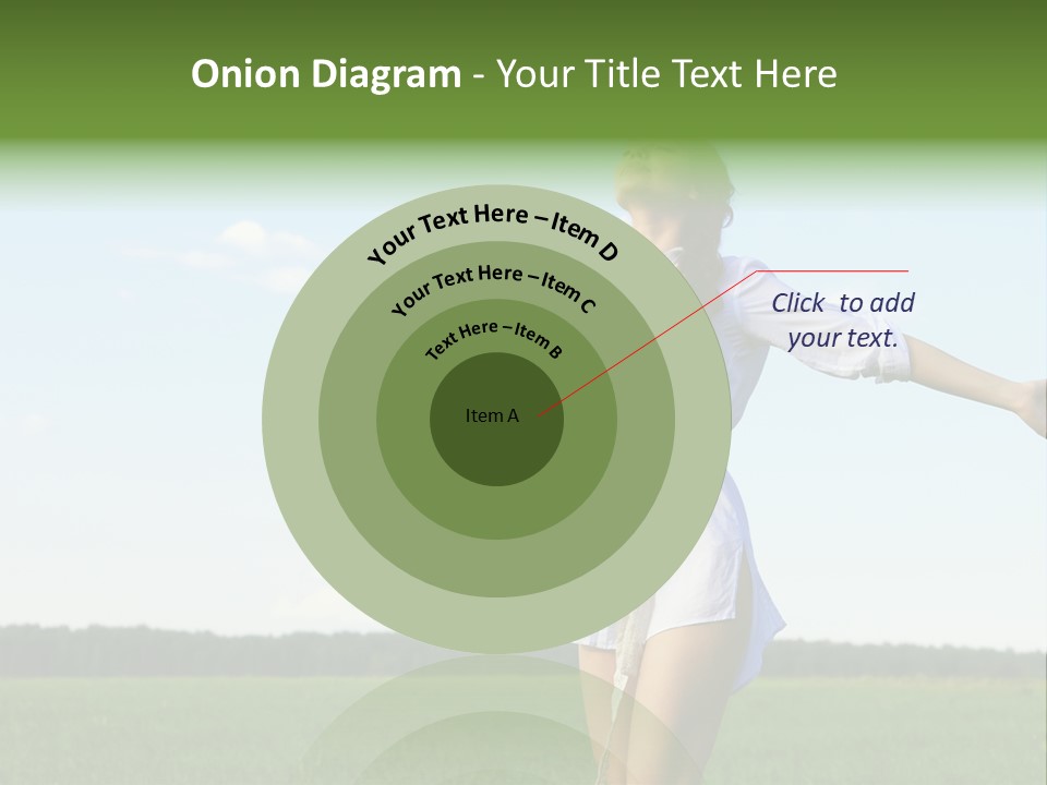 Dreaming Freshness Landscape PowerPoint Template
