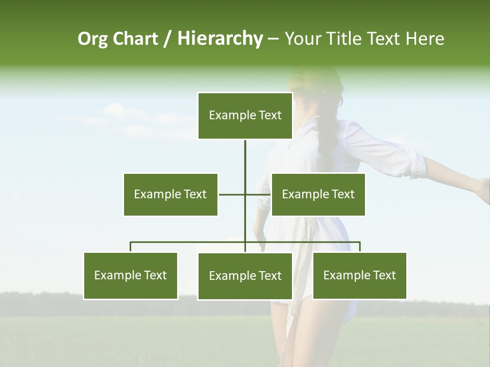 Dreaming Freshness Landscape PowerPoint Template