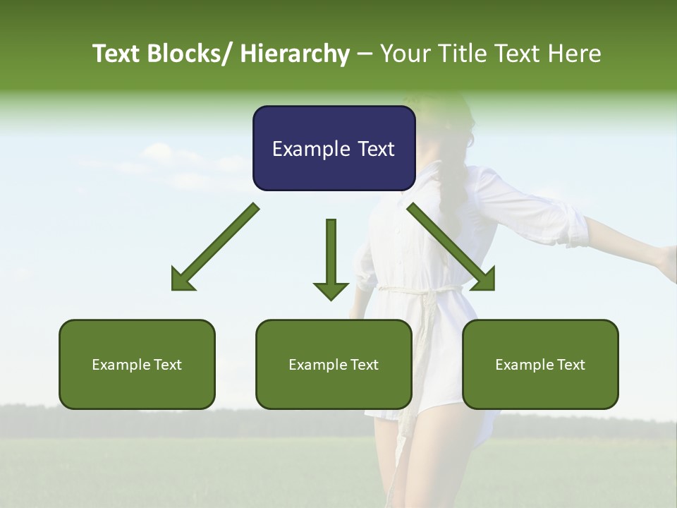 Dreaming Freshness Landscape PowerPoint Template