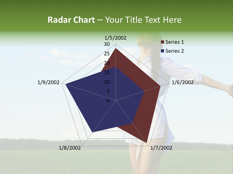Dreaming Freshness Landscape PowerPoint Template