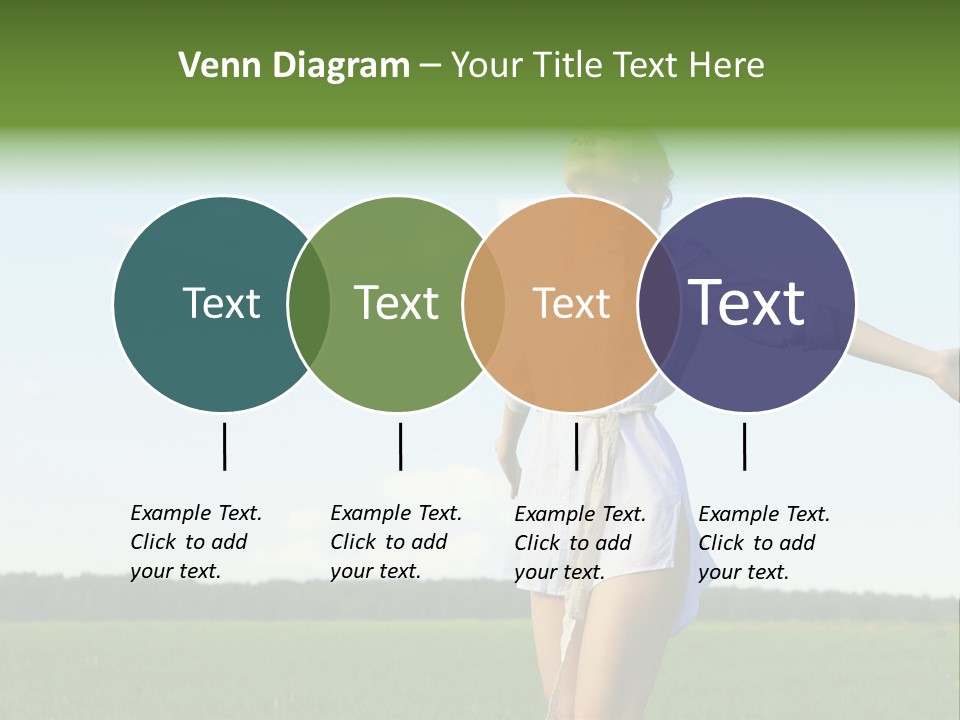 Dreaming Freshness Landscape PowerPoint Template