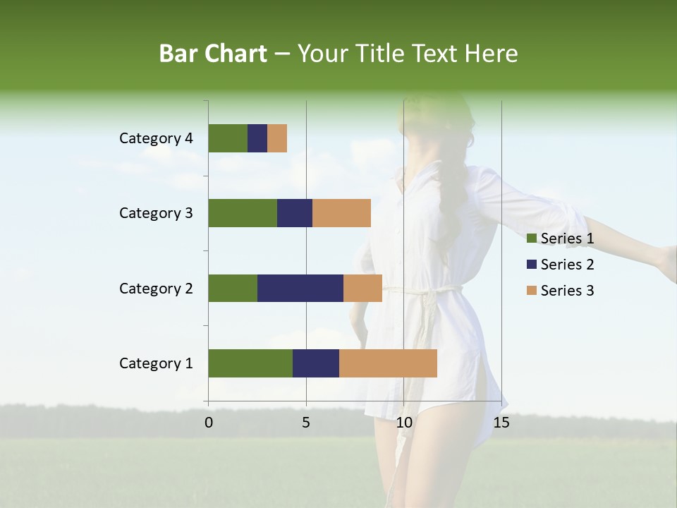 Dreaming Freshness Landscape PowerPoint Template