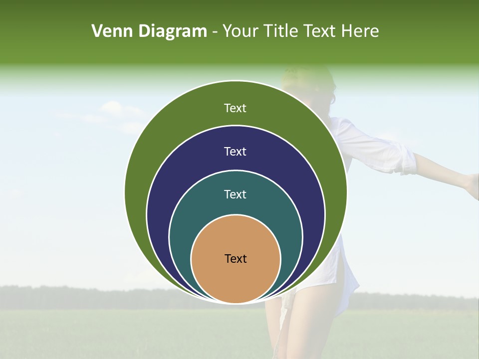 Dreaming Freshness Landscape PowerPoint Template