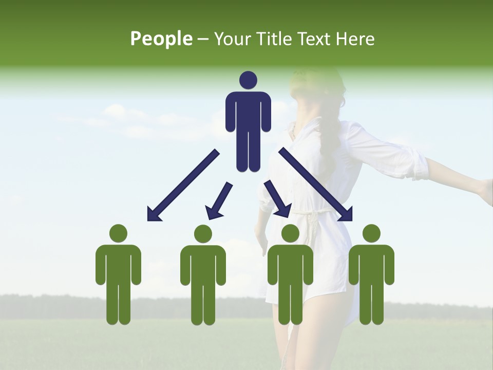 Dreaming Freshness Landscape PowerPoint Template