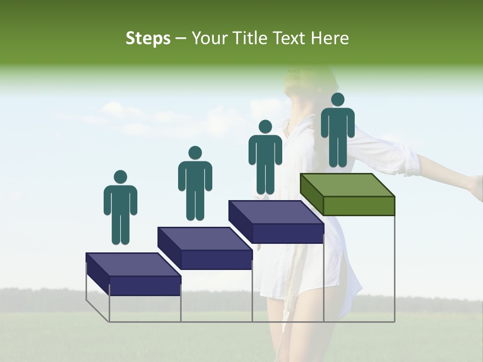 Dreaming Freshness Landscape PowerPoint Template