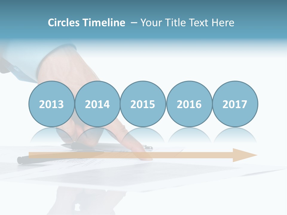 Letter Desk Job PowerPoint Template