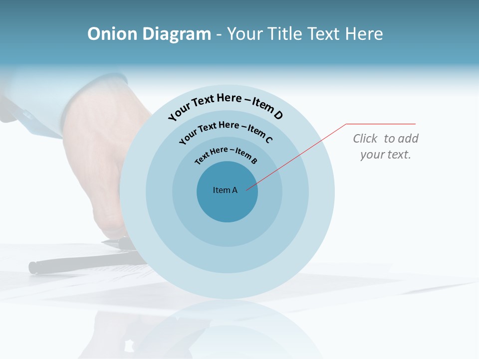 Letter Desk Job PowerPoint Template