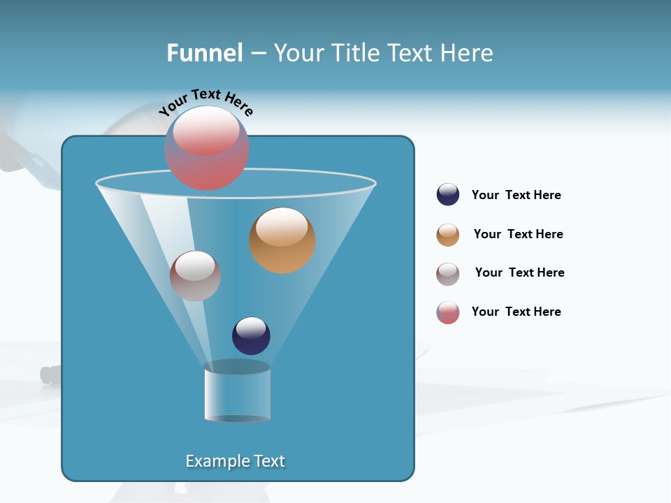 Letter Desk Job PowerPoint Template
