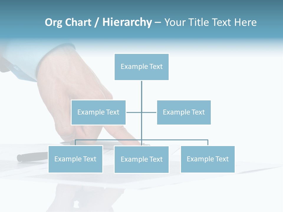 Letter Desk Job PowerPoint Template