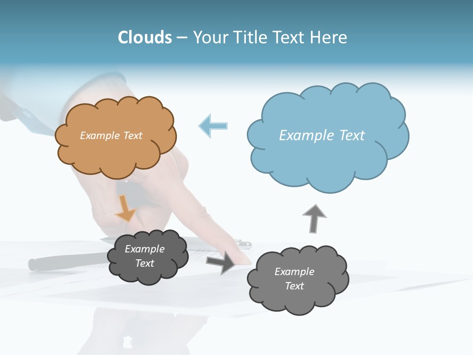 Letter Desk Job PowerPoint Template