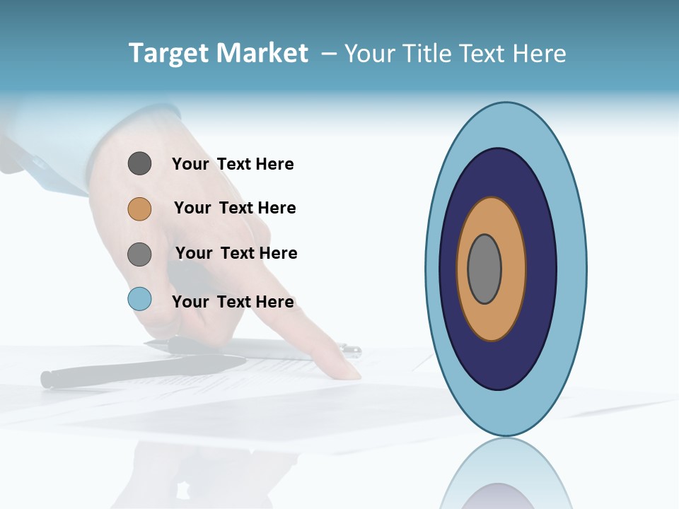 Letter Desk Job PowerPoint Template