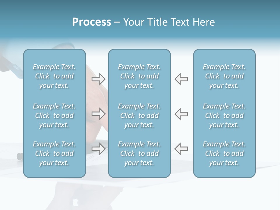 Letter Desk Job PowerPoint Template