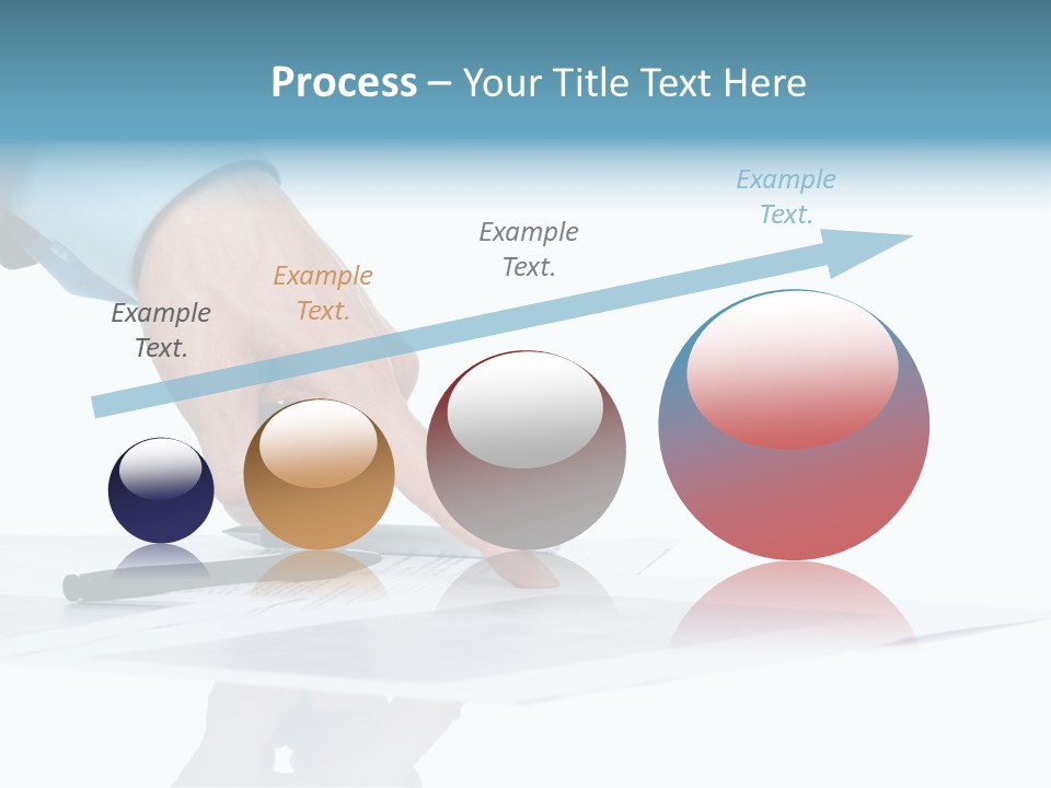 Letter Desk Job PowerPoint Template