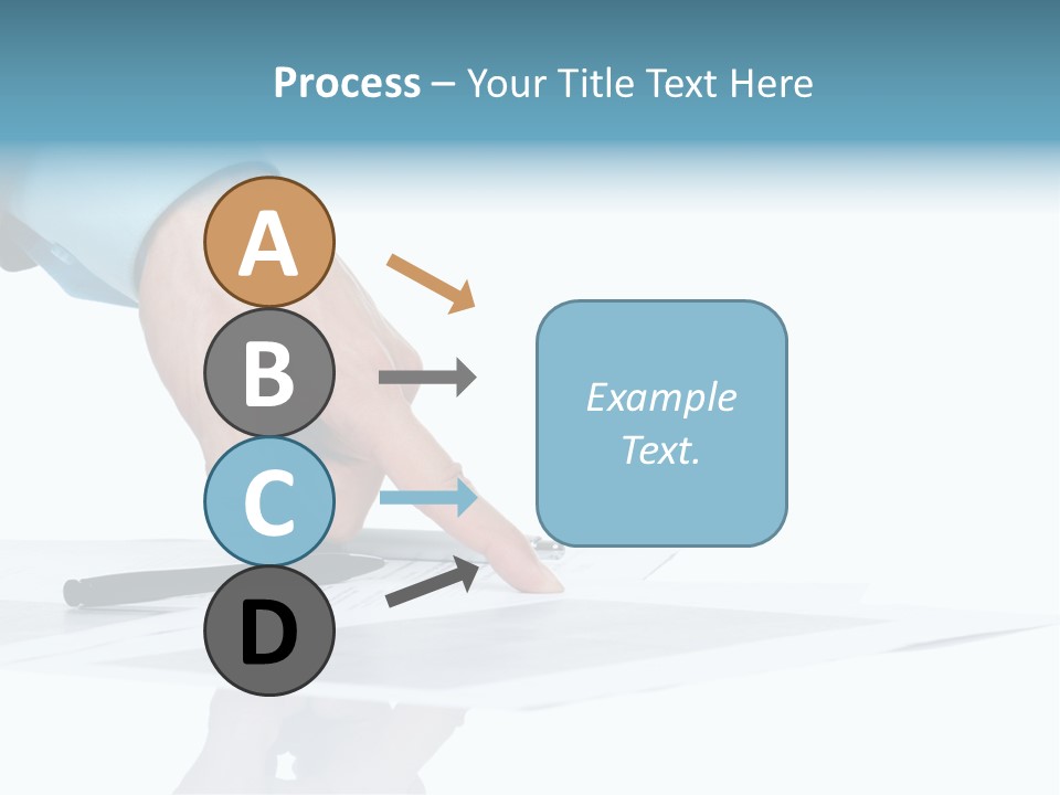 Letter Desk Job PowerPoint Template