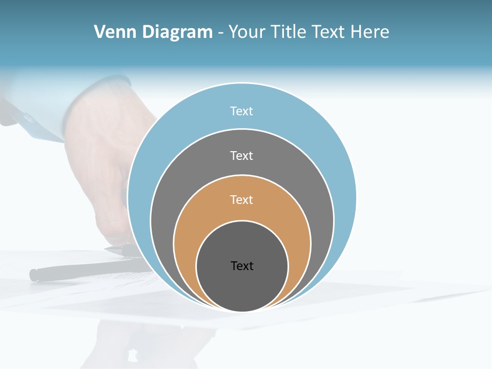 Letter Desk Job PowerPoint Template
