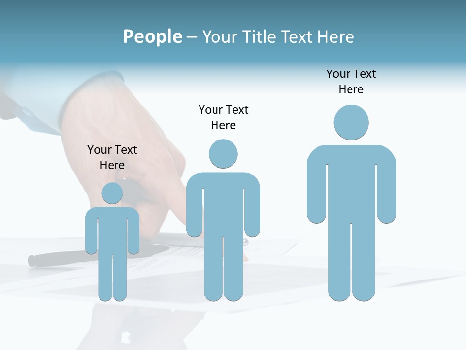 Letter Desk Job PowerPoint Template