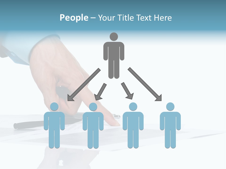 Letter Desk Job PowerPoint Template