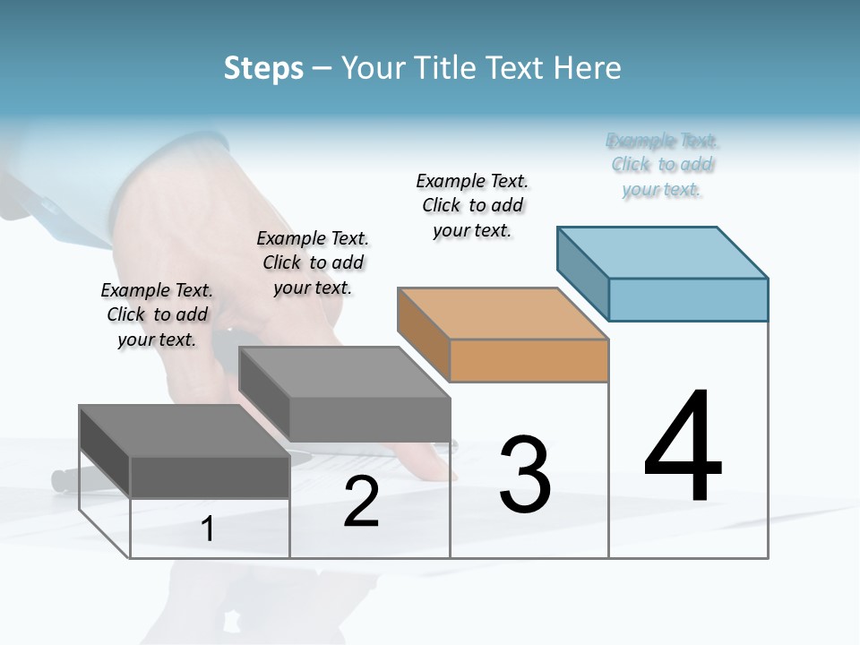 Letter Desk Job PowerPoint Template