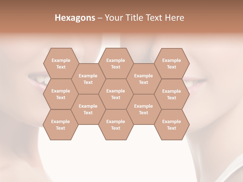 Beauty Isolated Joy PowerPoint Template