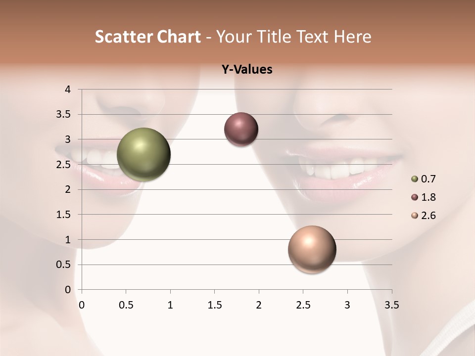 Beauty Isolated Joy PowerPoint Template