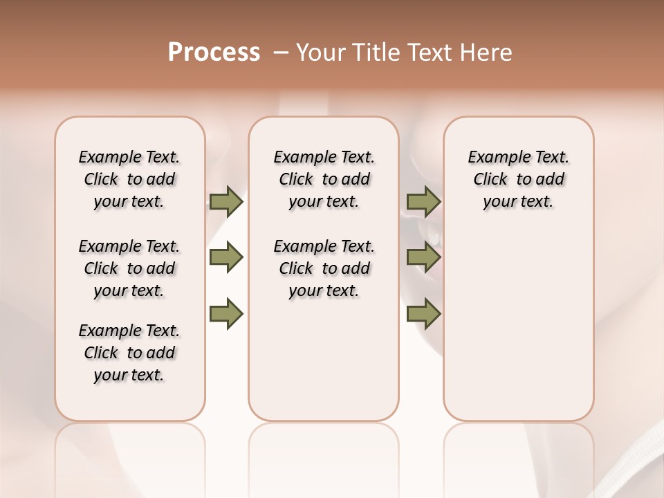 Beauty Isolated Joy PowerPoint Template