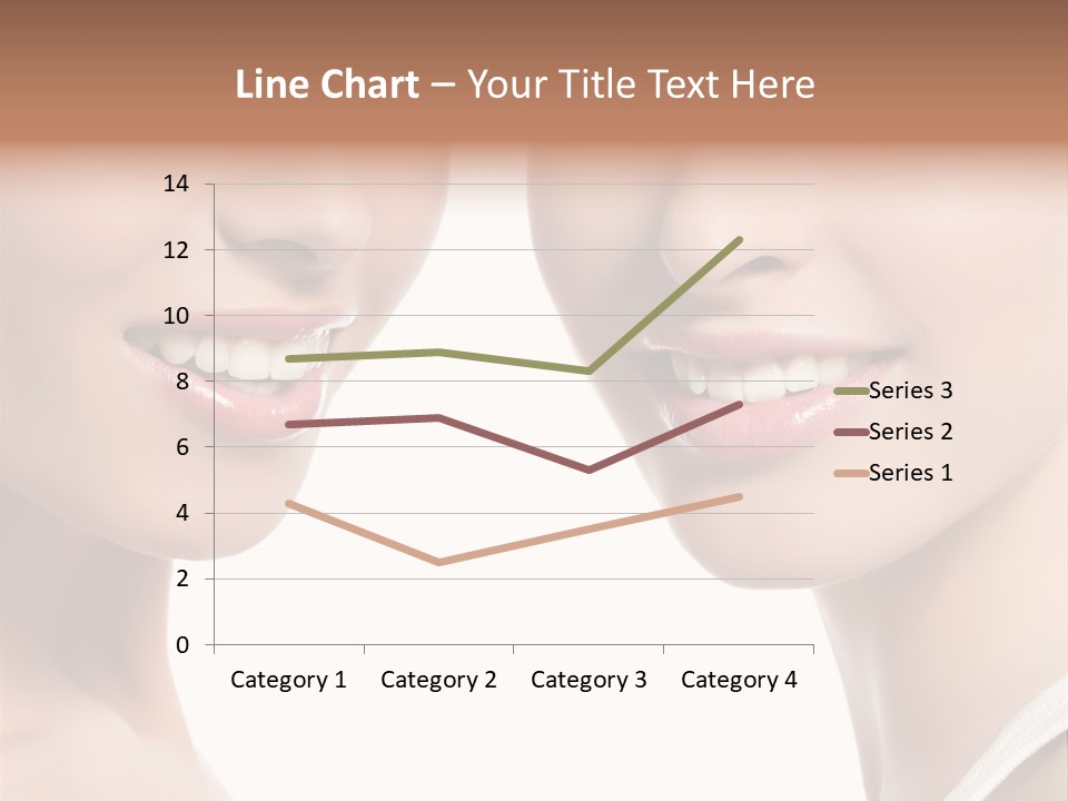 Beauty Isolated Joy PowerPoint Template