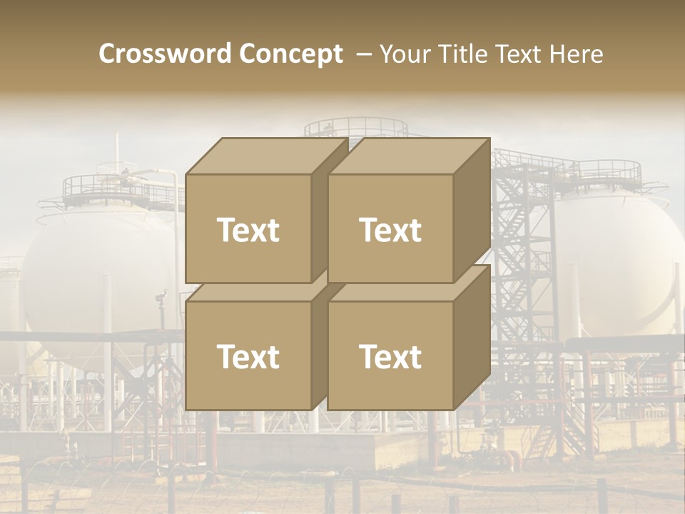 Nature Supply Station PowerPoint Template