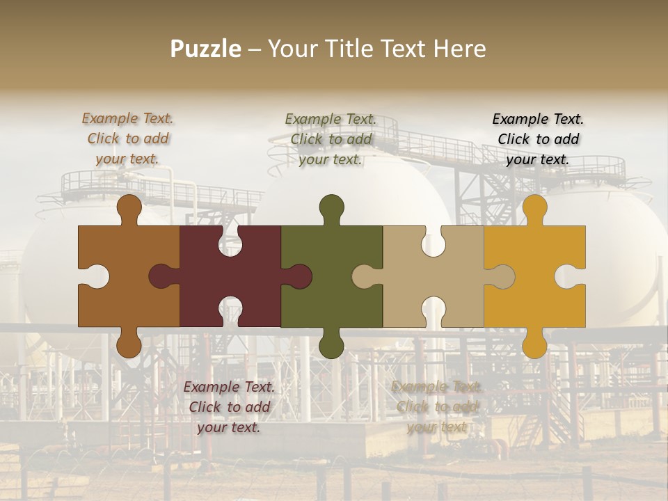 Nature Supply Station PowerPoint Template