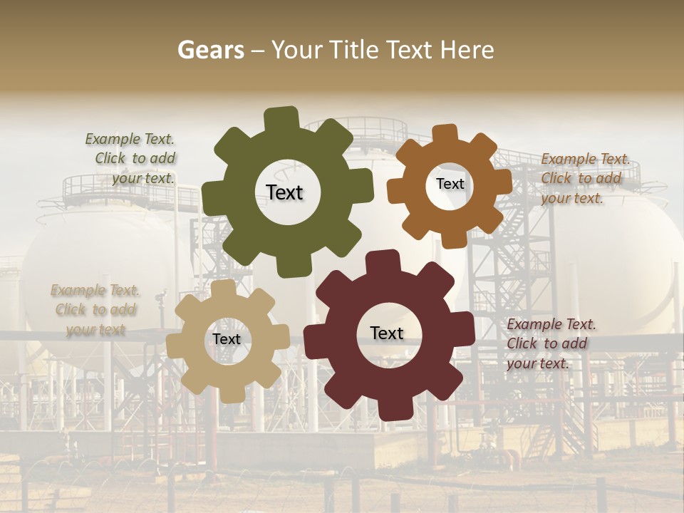 Nature Supply Station PowerPoint Template