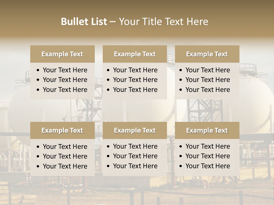 Nature Supply Station PowerPoint Template