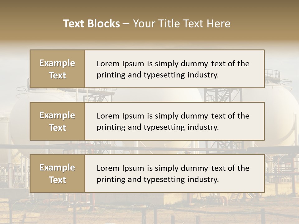 Nature Supply Station PowerPoint Template