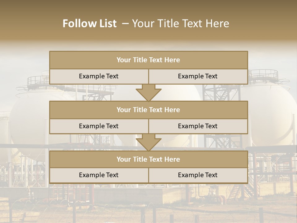 Nature Supply Station PowerPoint Template