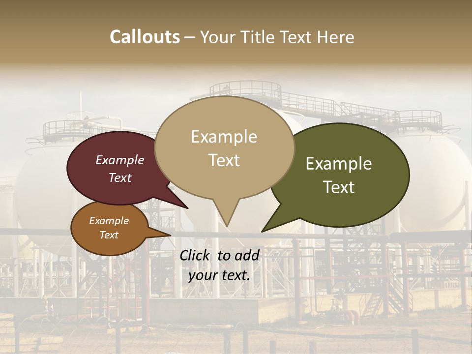 Nature Supply Station PowerPoint Template