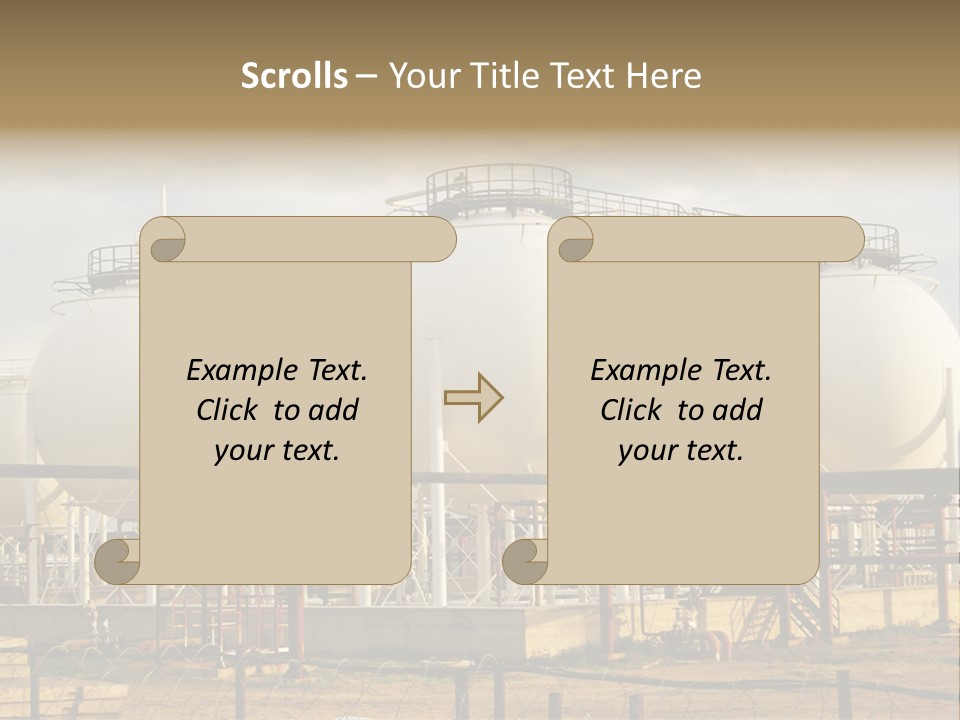 Nature Supply Station PowerPoint Template